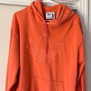 Orange Adidas Hoodie XL!